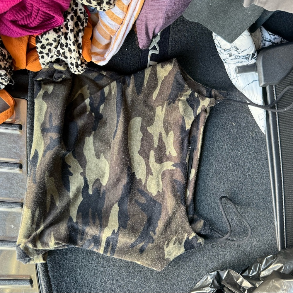SHEIN Camouflage Tank Top
